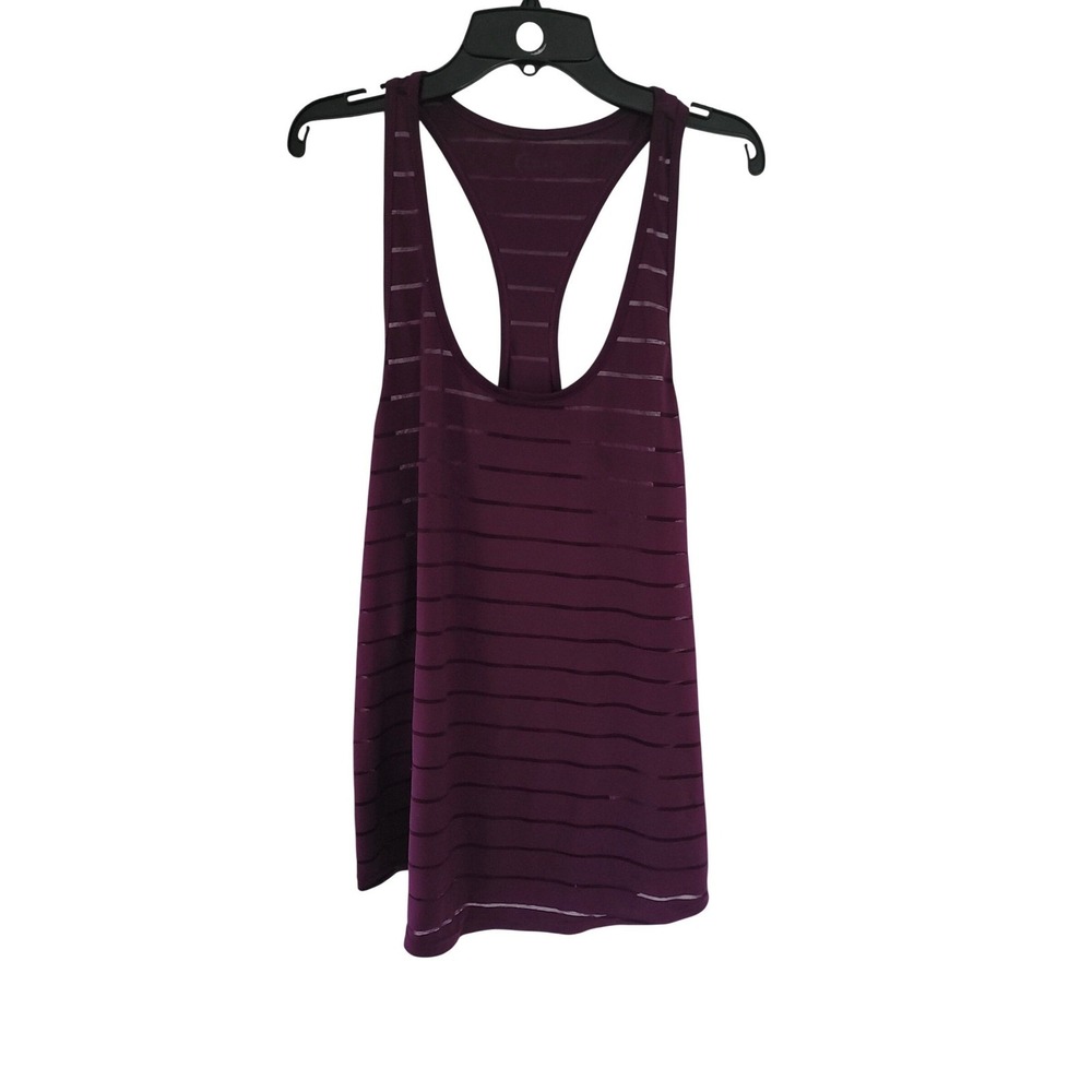 Zyia Active Plum Striped Racerback Athletic Tank Top Women's Size‎ XXL #19